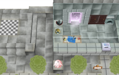 David King and me in a phantom foam sprayed block(location - beldian shop).png